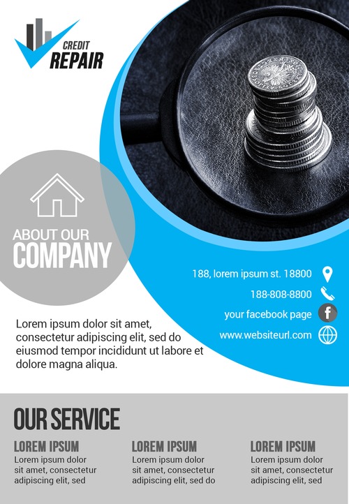 Product picture Credit Repair Flyer Template