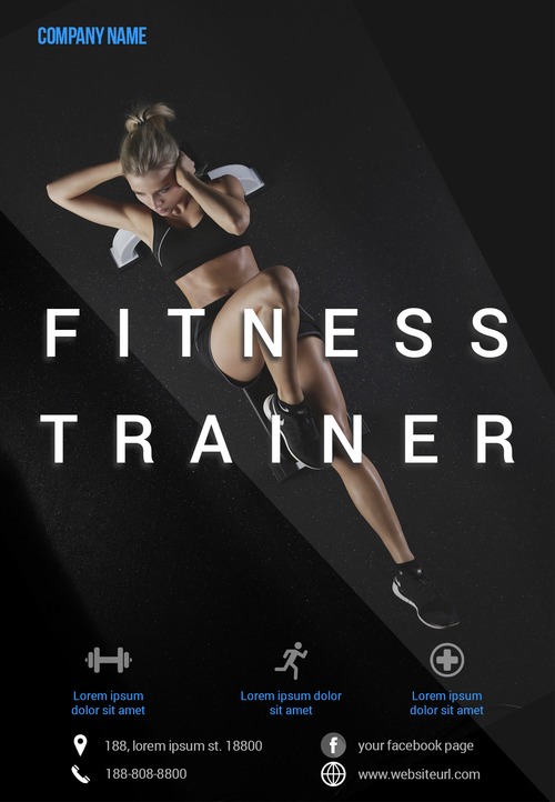 Product picture Fitness Trainer Flyer Template