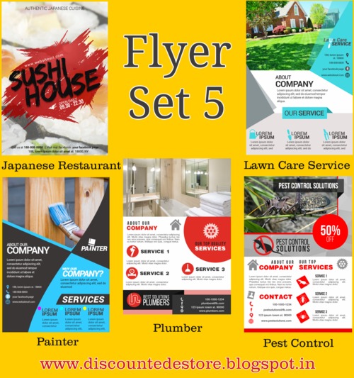 Product picture Niche Flyers Set 5